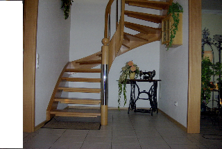 Treppe in Buche